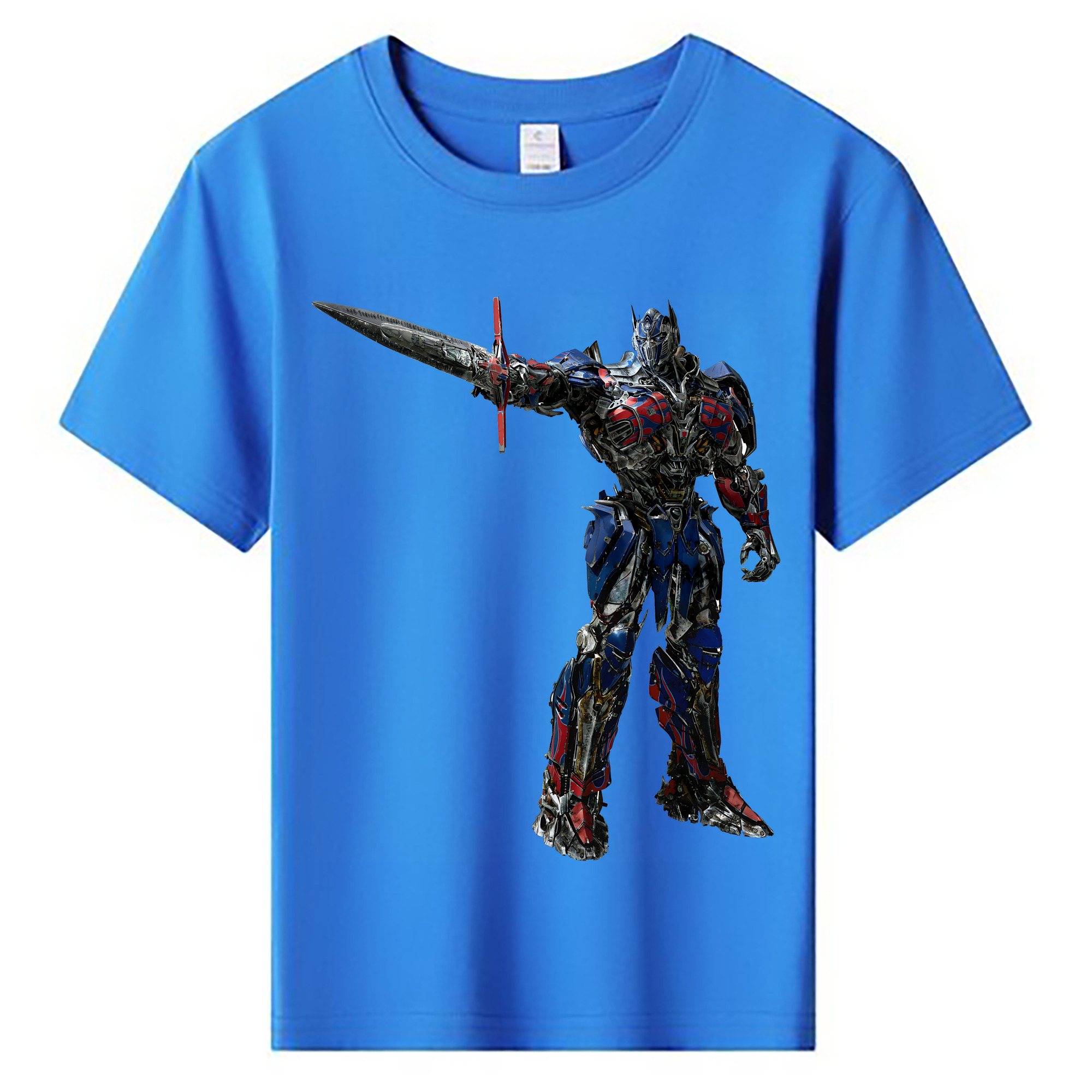 （画像用） Transformers トランスフォーマー 綿100％キッズTシャツ（フロントプリント）